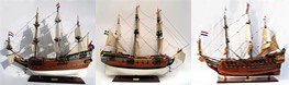 Historische Modelschepen